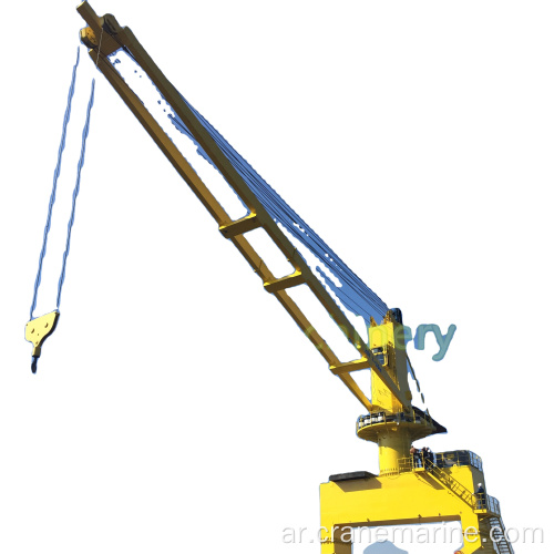 20T30M ميناء استخدام الهيدروليكية Lattic Boom Cargo Crane